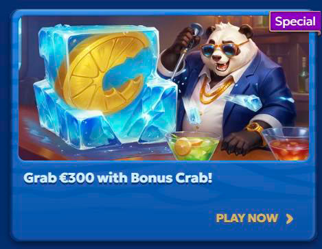 bonus crab pandido casino